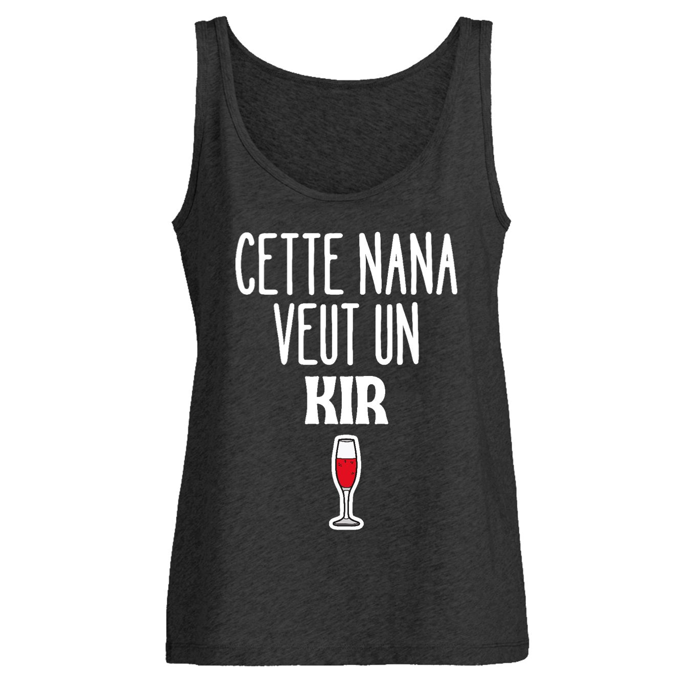 Débardeur Femme Cette nana veut un kir
