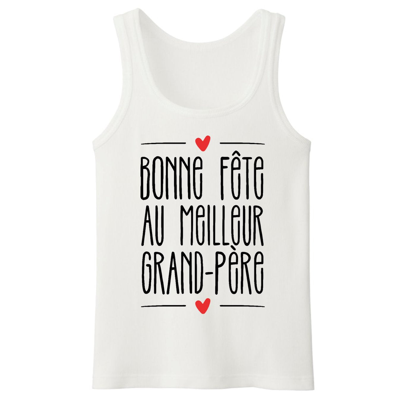 Débardeur Homme Bonne fête au meilleur grand-père