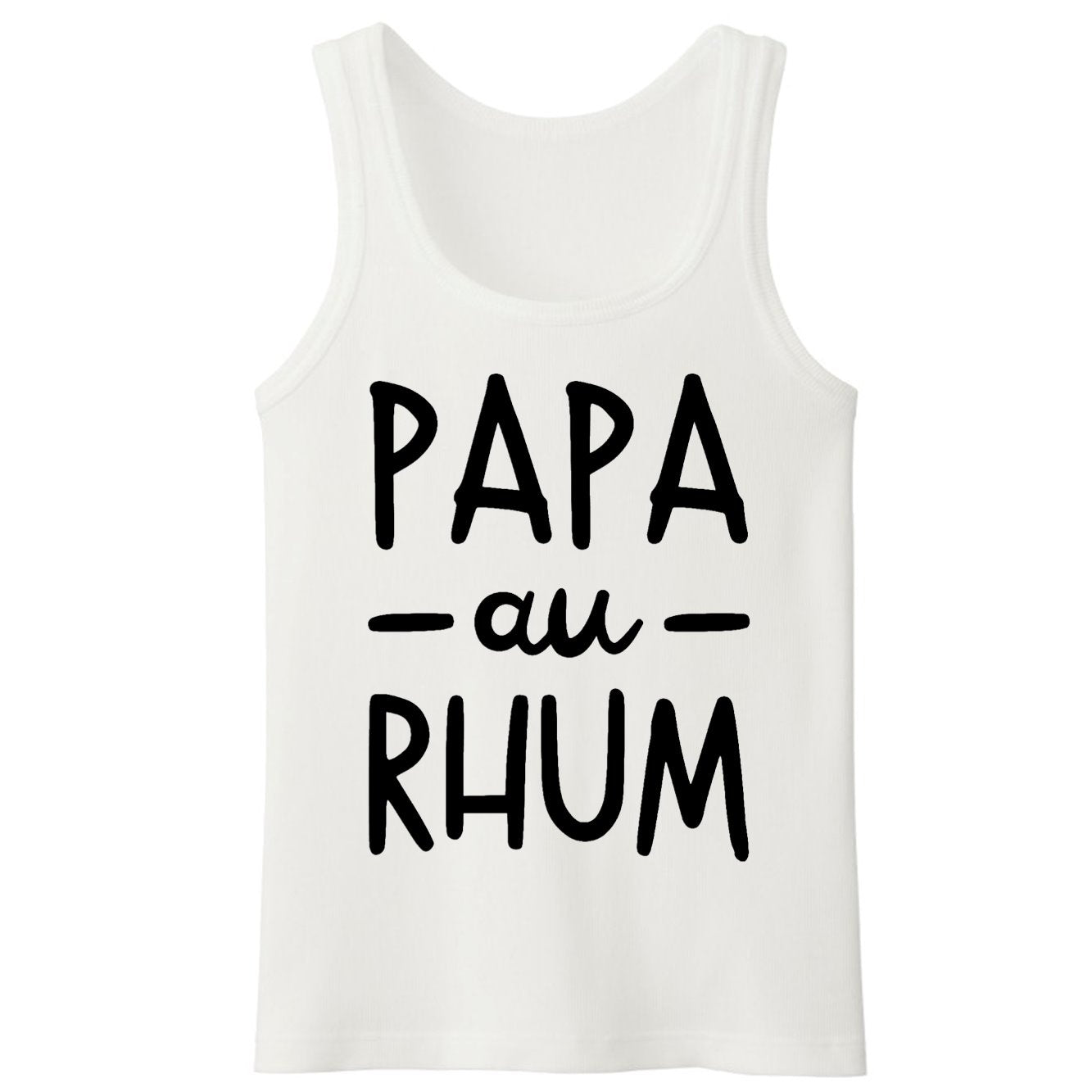 Débardeur Homme Papa au rhum