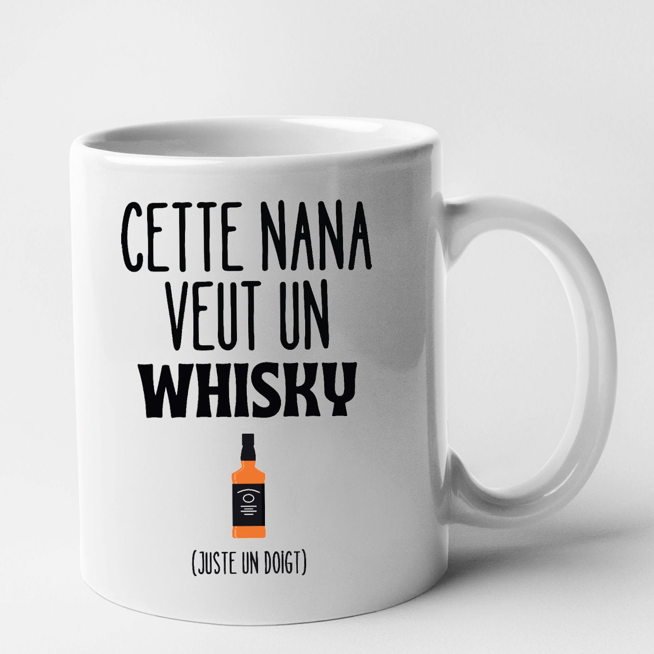 Mug Cette nana veut un whisky Blanc