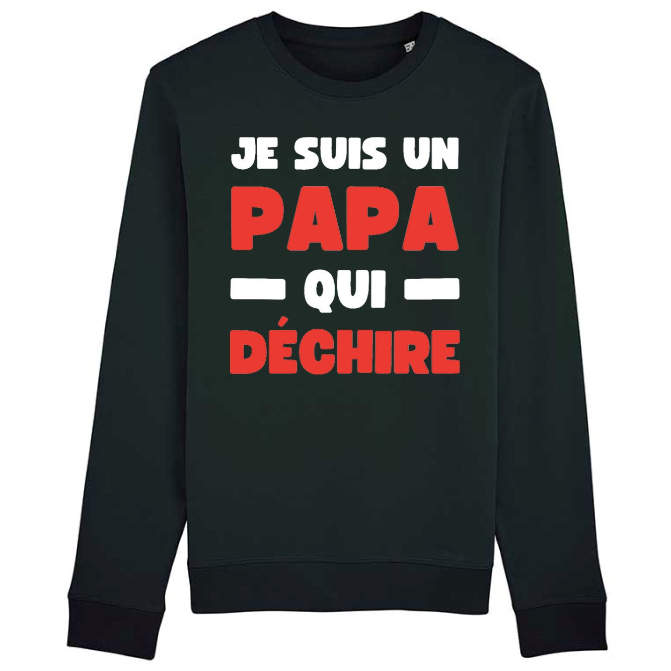 Sweat Adulte Papa qui déchire