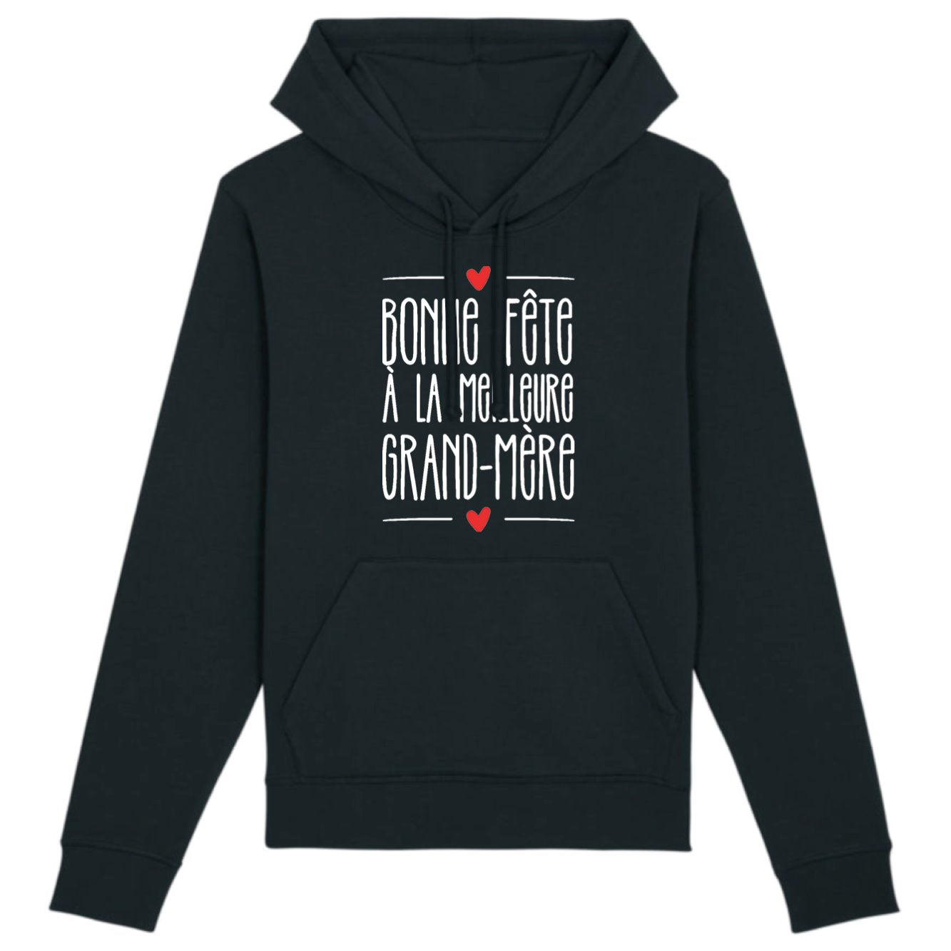 Sweat Capuche Adulte Bonne fête à la meilleure grand-mère