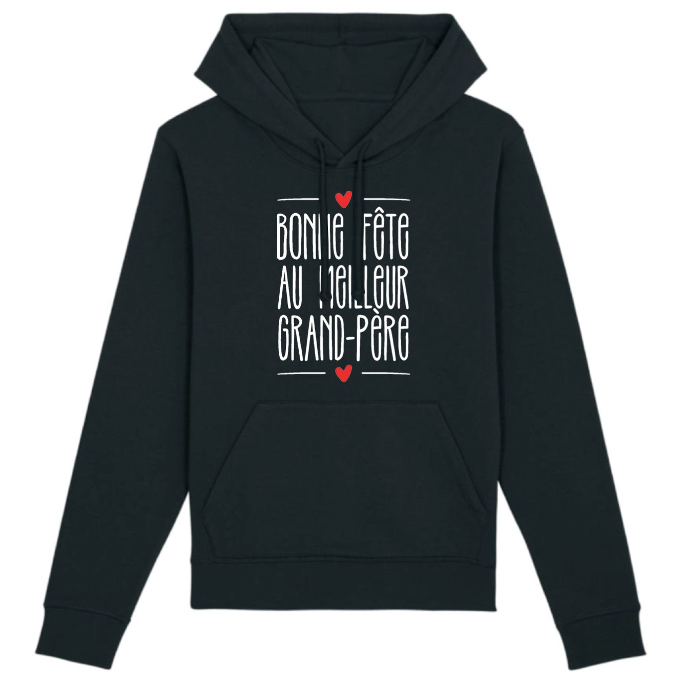 Sweat Capuche Adulte Bonne fête au meilleur grand-père