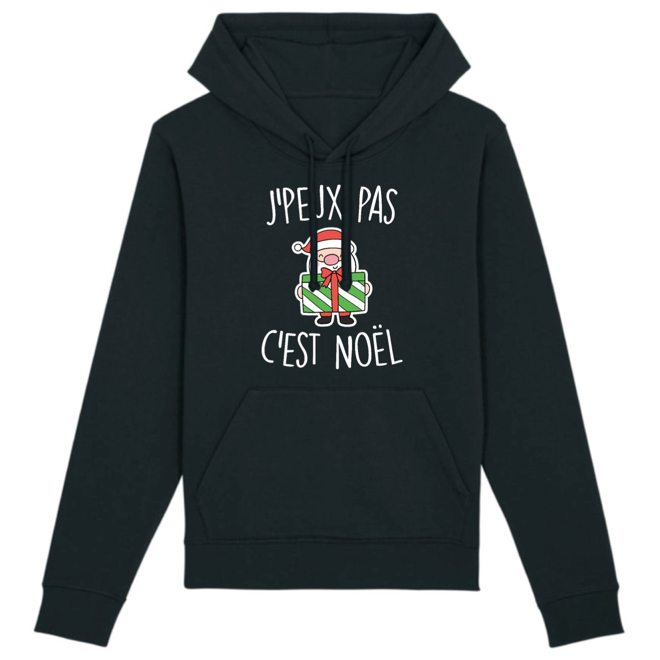 Sweat Capuche Adulte J'peux pas c'est Noël
