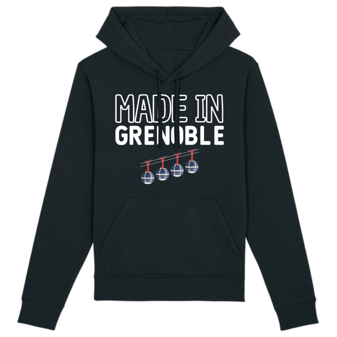 Sweat Capuche Adulte Made in Grenoble