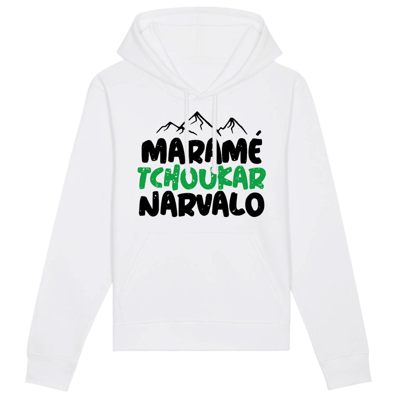 Sweat Capuche Adulte Maramé tchoukar narvalo