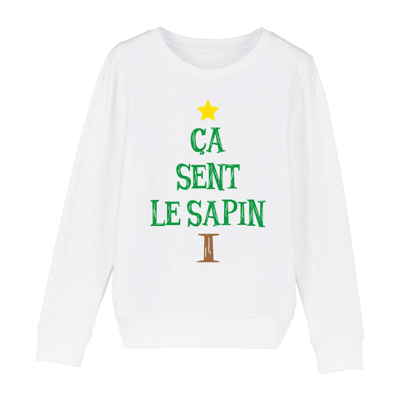 Sweat Enfant Ça sent le sapin