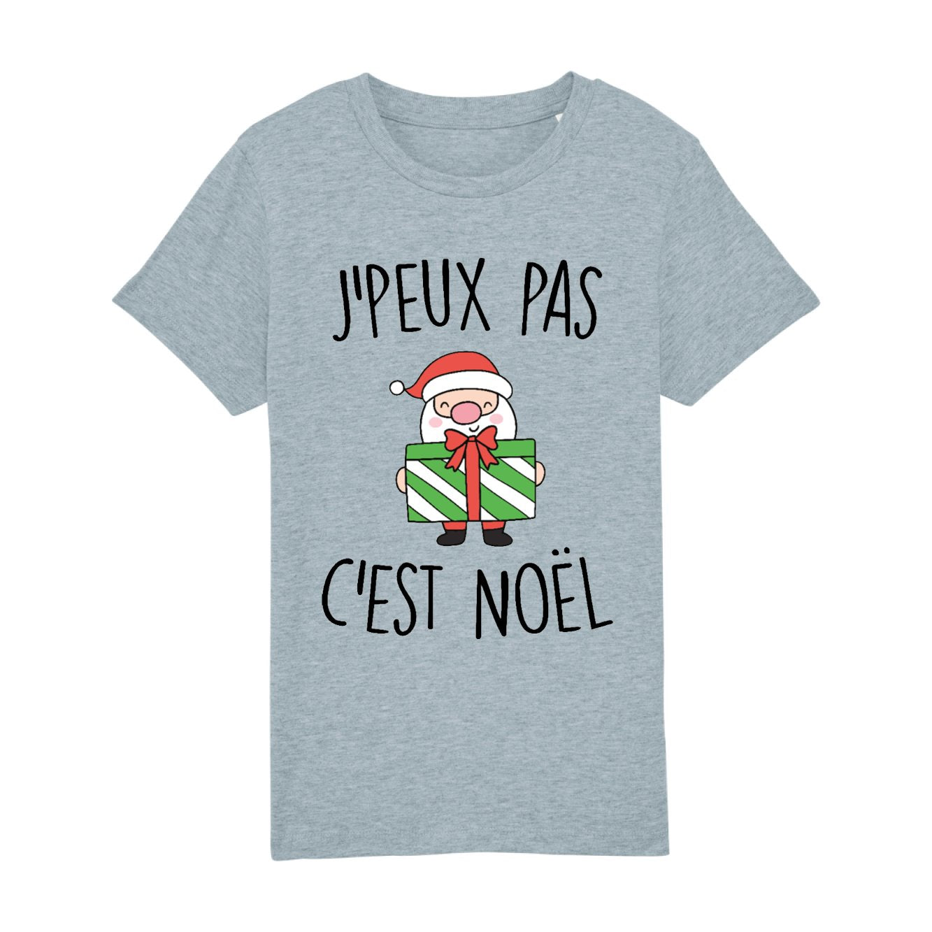 T-Shirt Enfant J'peux pas c'est Noël