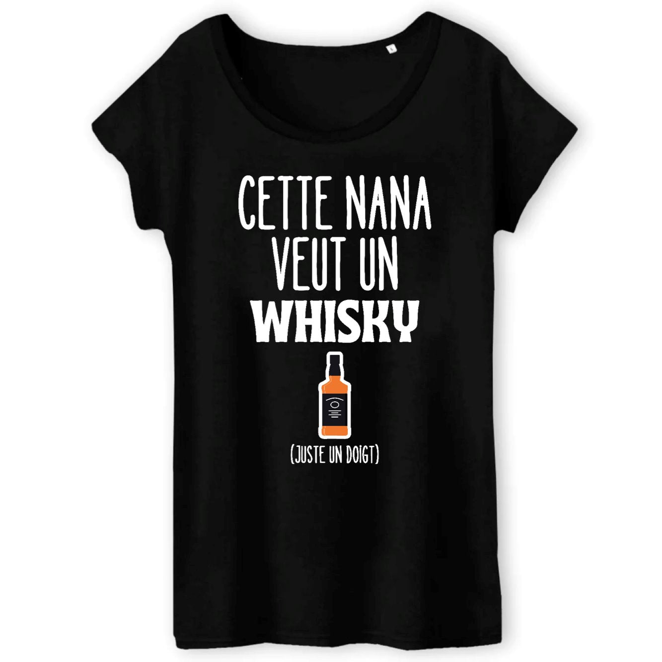 T-Shirt Femme Cette nana veut un whisky