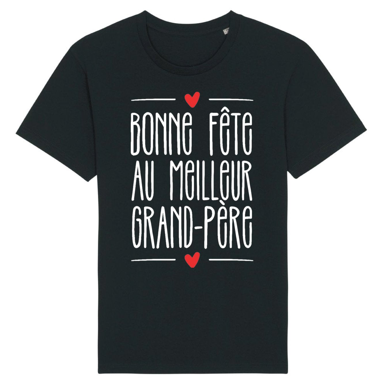 T-Shirt Homme Bonne fête au meilleur grand-père