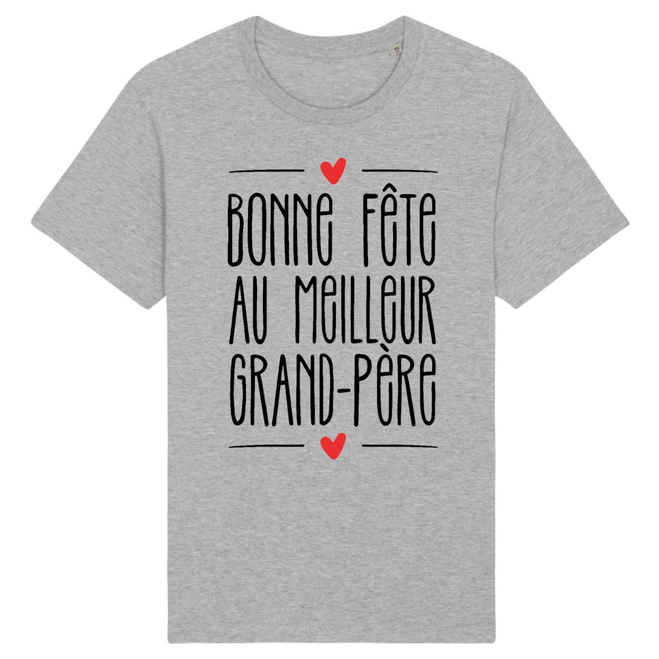 T-Shirt Homme Bonne fête au meilleur grand-père