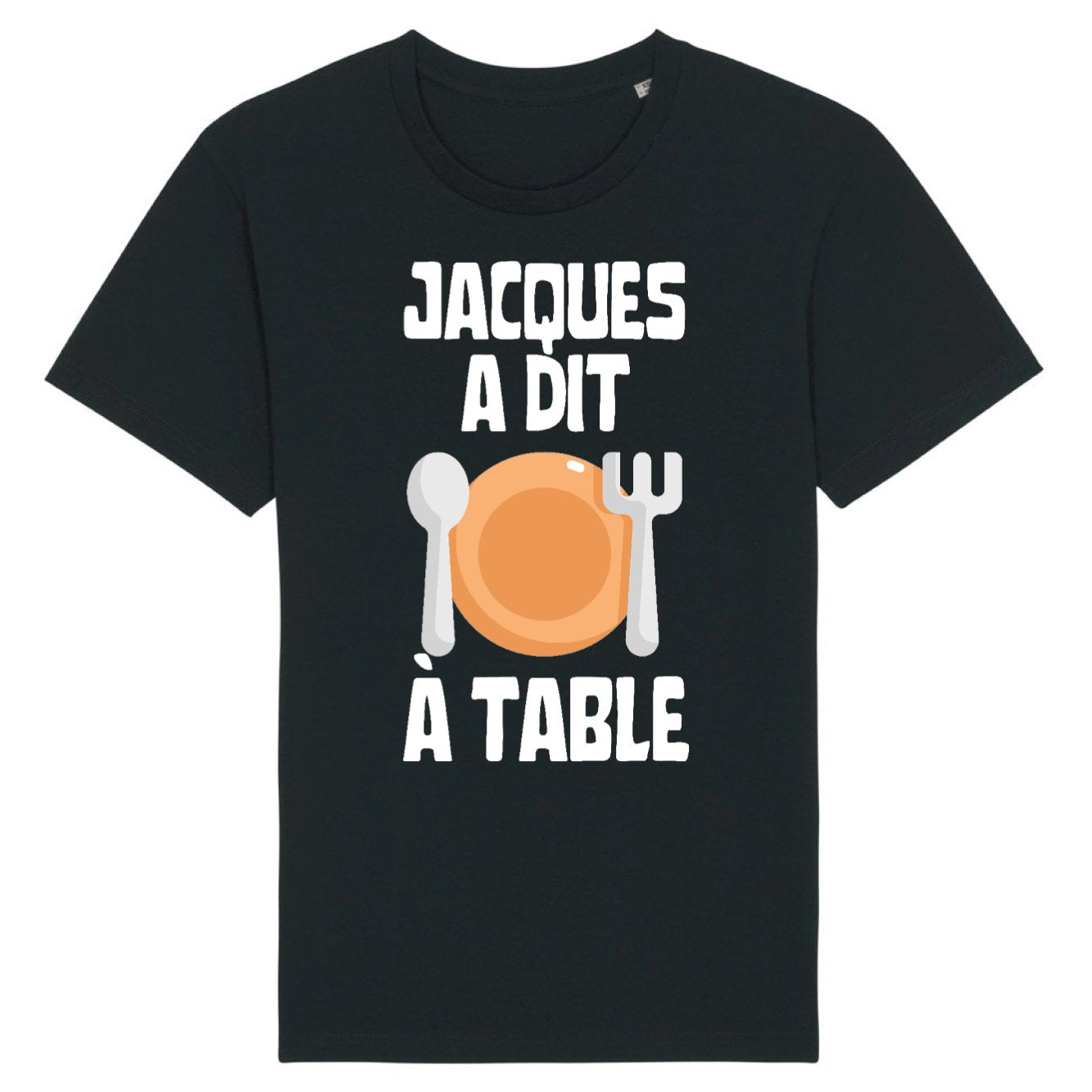 T-Shirt Homme Jacques a dit à table