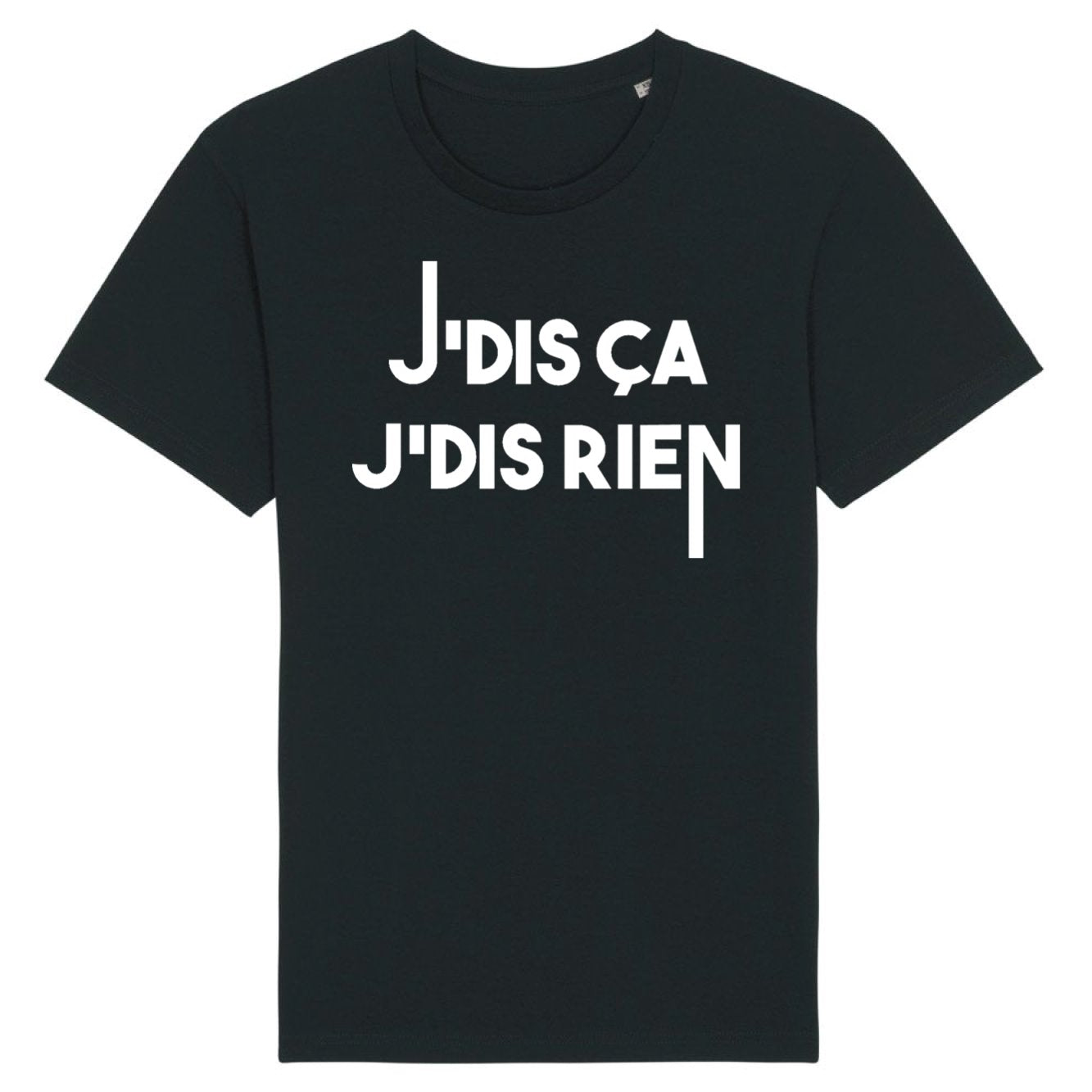 T-Shirt Homme Je dis ça je dis rien