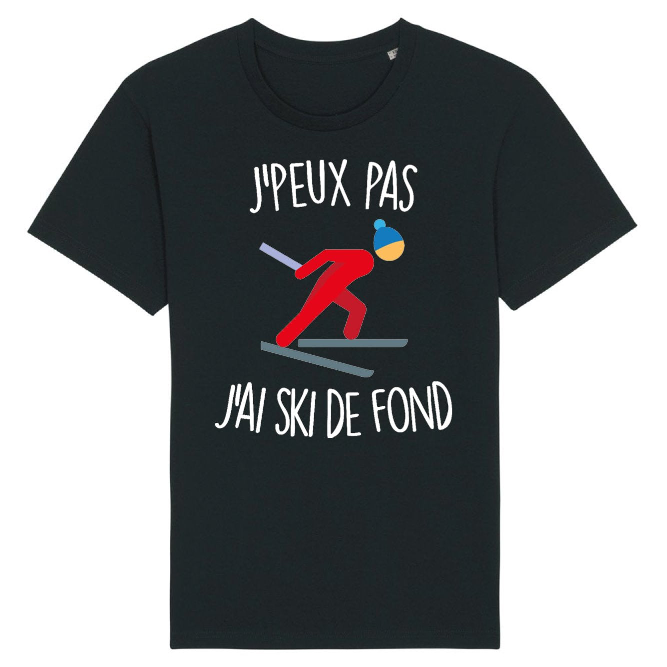 T-Shirt Homme J'peux pas j'ai ski de fond