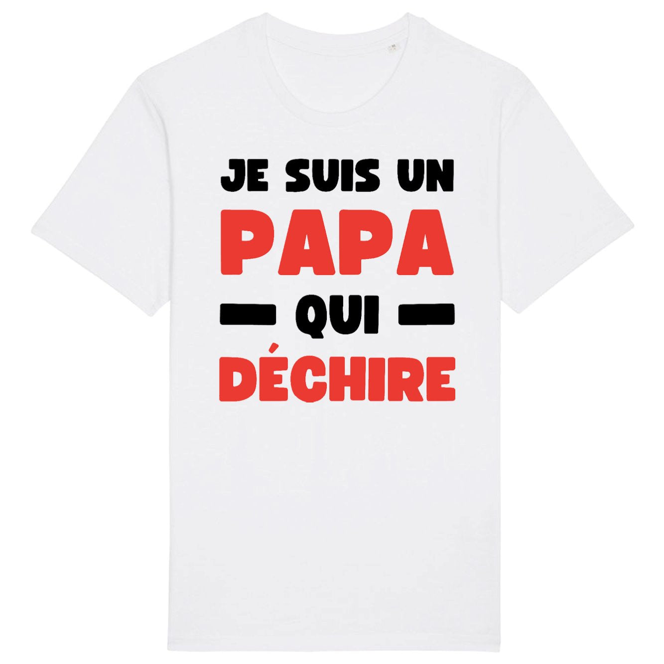 T-Shirt Homme Papa qui déchire