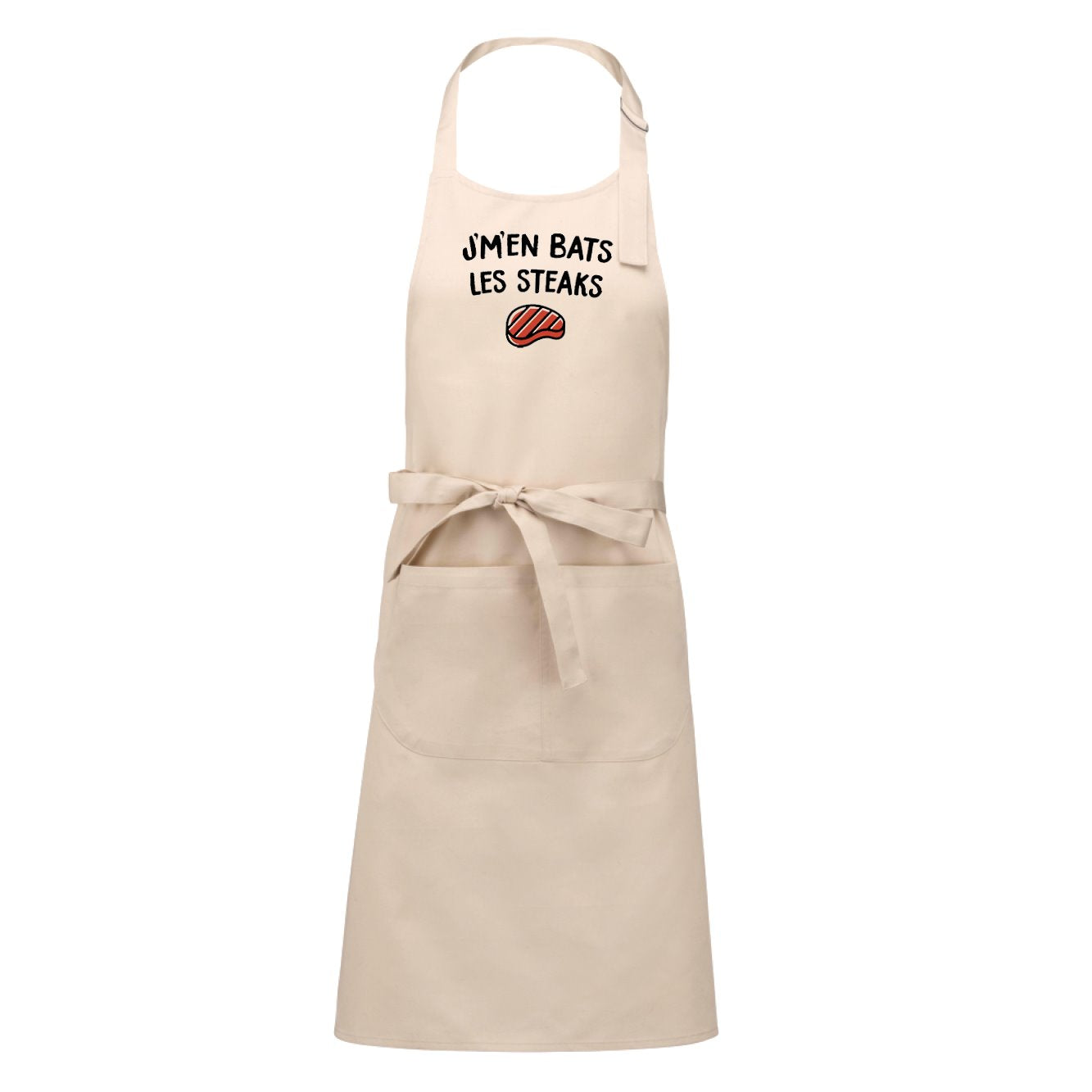 Tablier J'm'en bats les steaks
