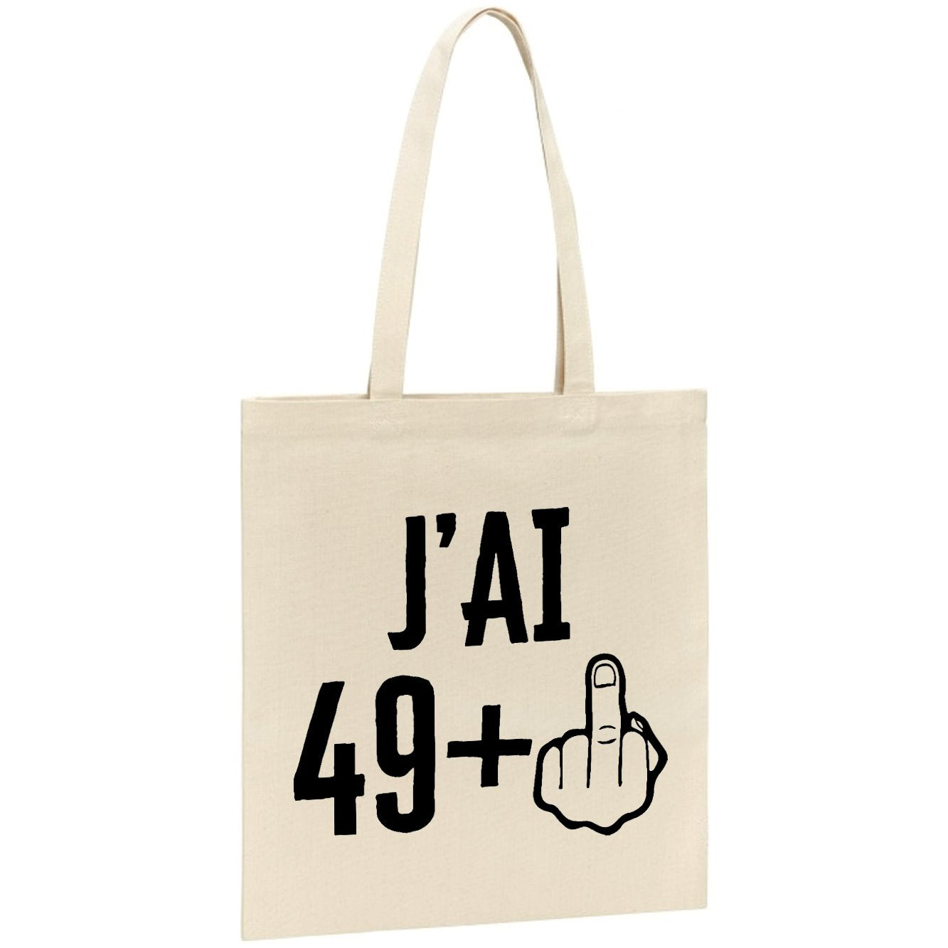Tote bag J'ai 50 ans 49 + 1