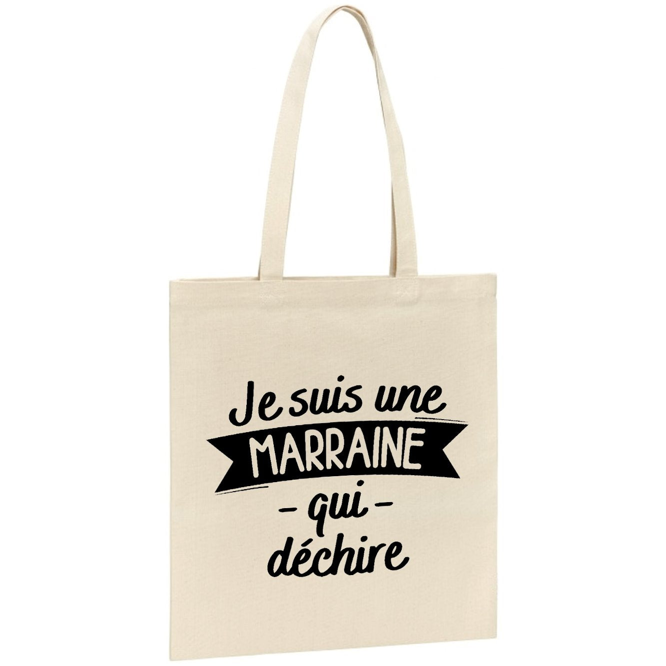 Tote bag Marraine qui déchire