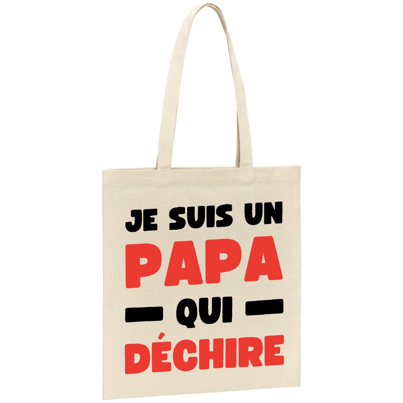 Tote bag Papa qui déchire