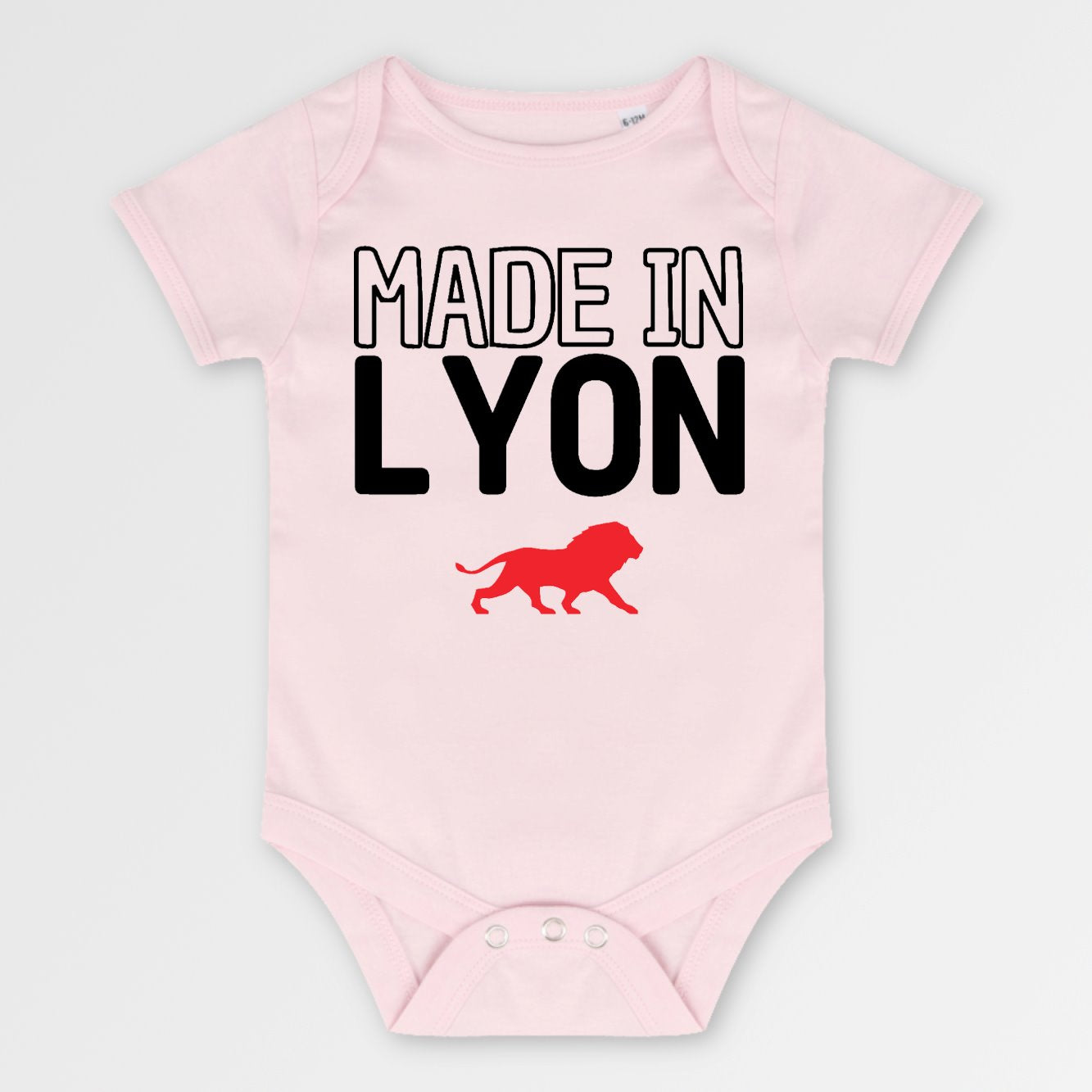 Body Bébé Made in Lyon Rose