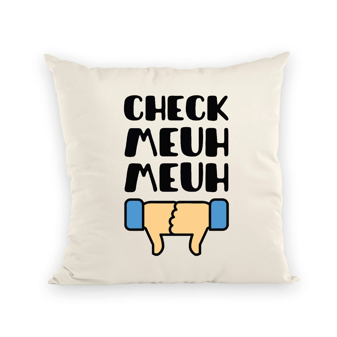 Coussin Check meuh meuh