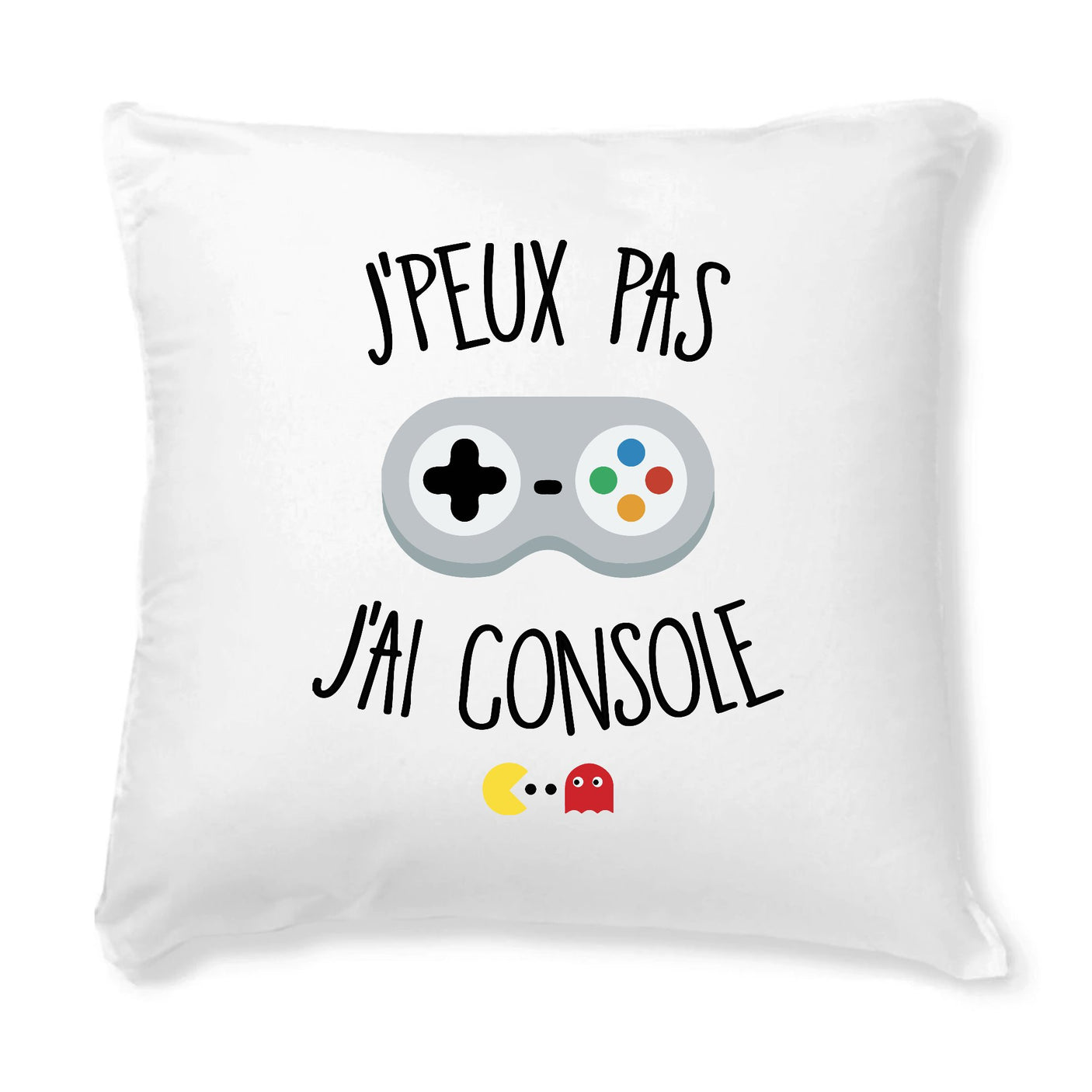 Coussin J'peux pas j'ai console