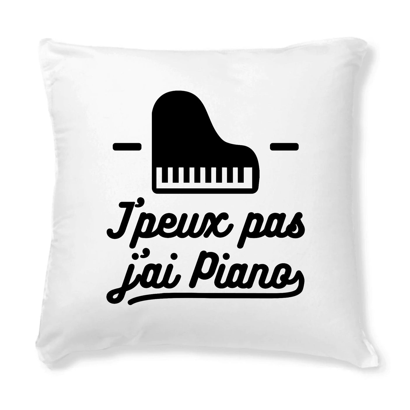 Coussin J'peux pas j'ai piano
