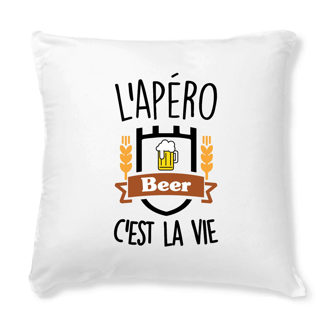 Coussin L'apéro c'est la vie