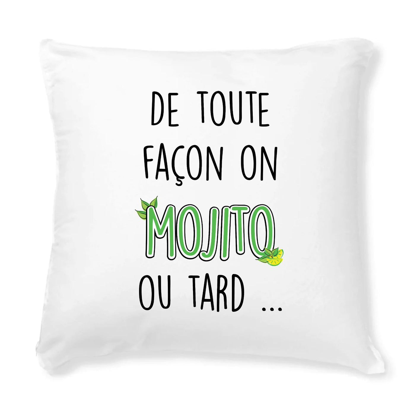 Coussin Mojito ou tard