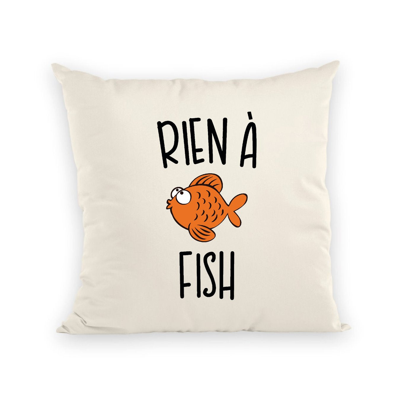 Coussin Rien à fish