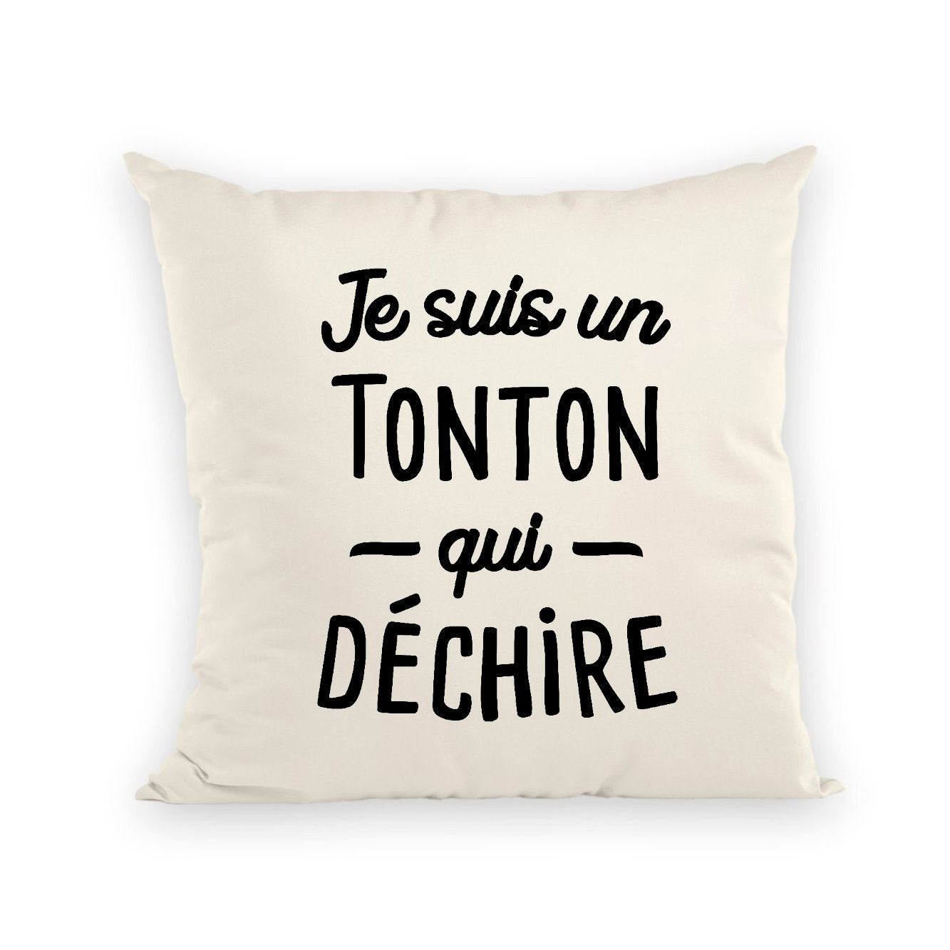 Coussin Tonton qui déchire