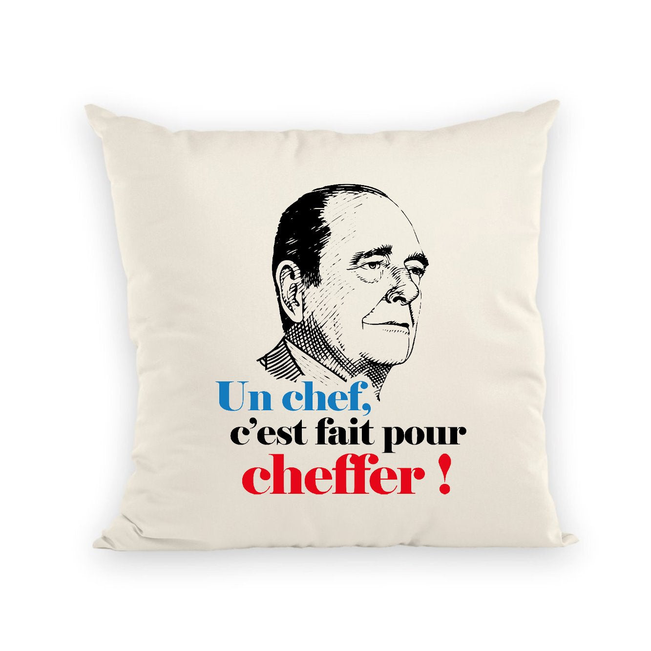 Coussin Un chef c'est fait pour cheffer