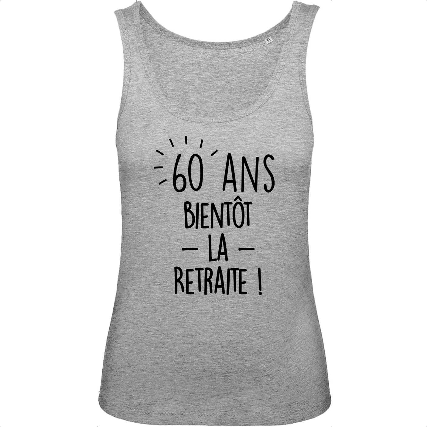 Débardeur Femme Anniversaire 60 ans
