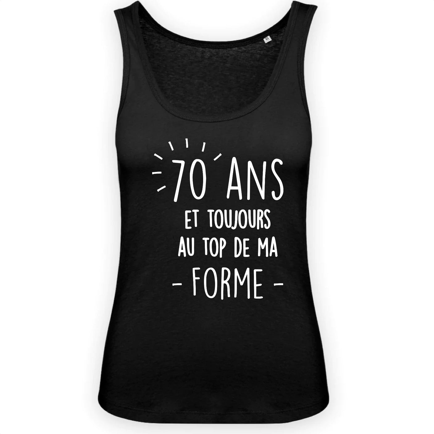 Débardeur Femme Anniversaire 70 ans