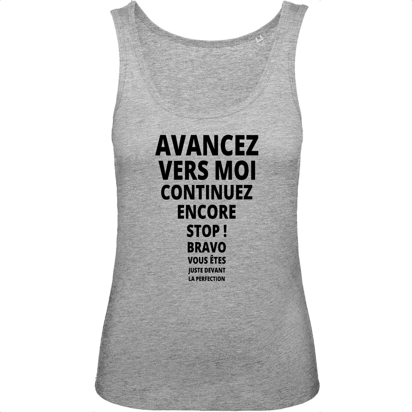 Débardeur Femme Avancez vers la perfection