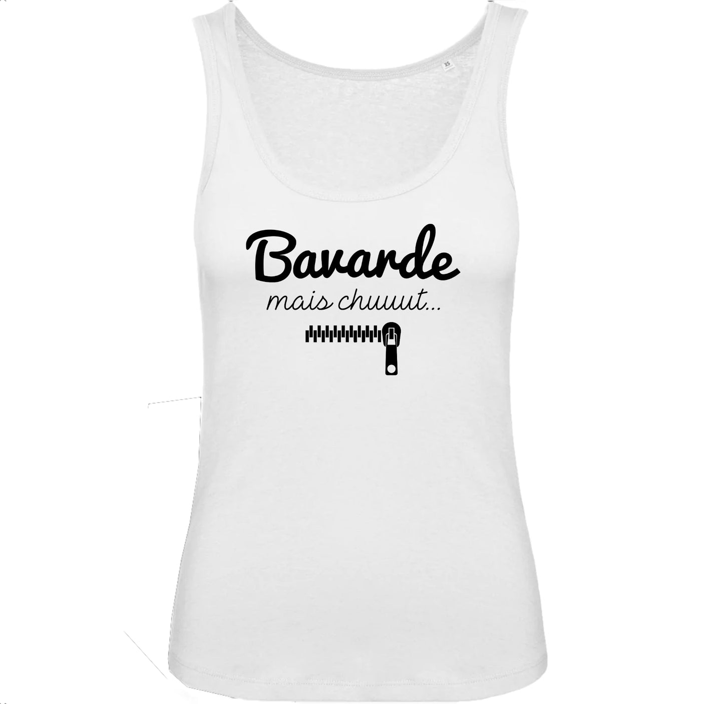 Débardeur Femme Bavarde mais chut