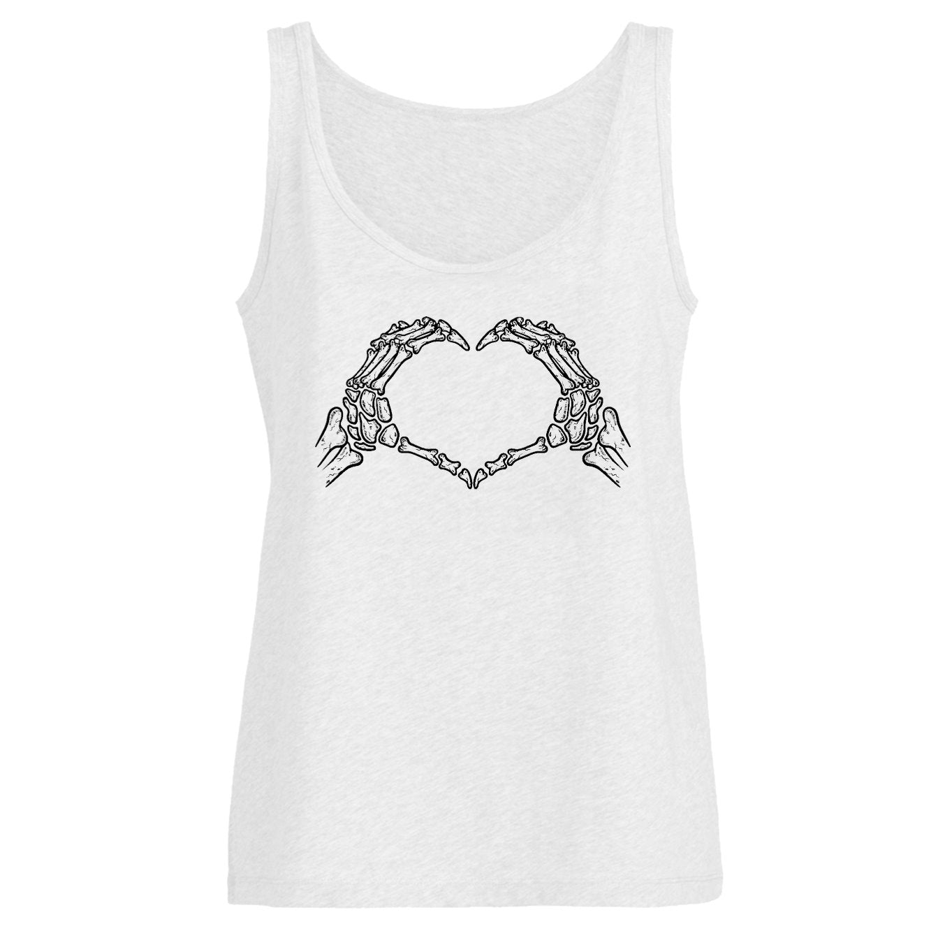 Débardeur Femme Coeur mains squelette