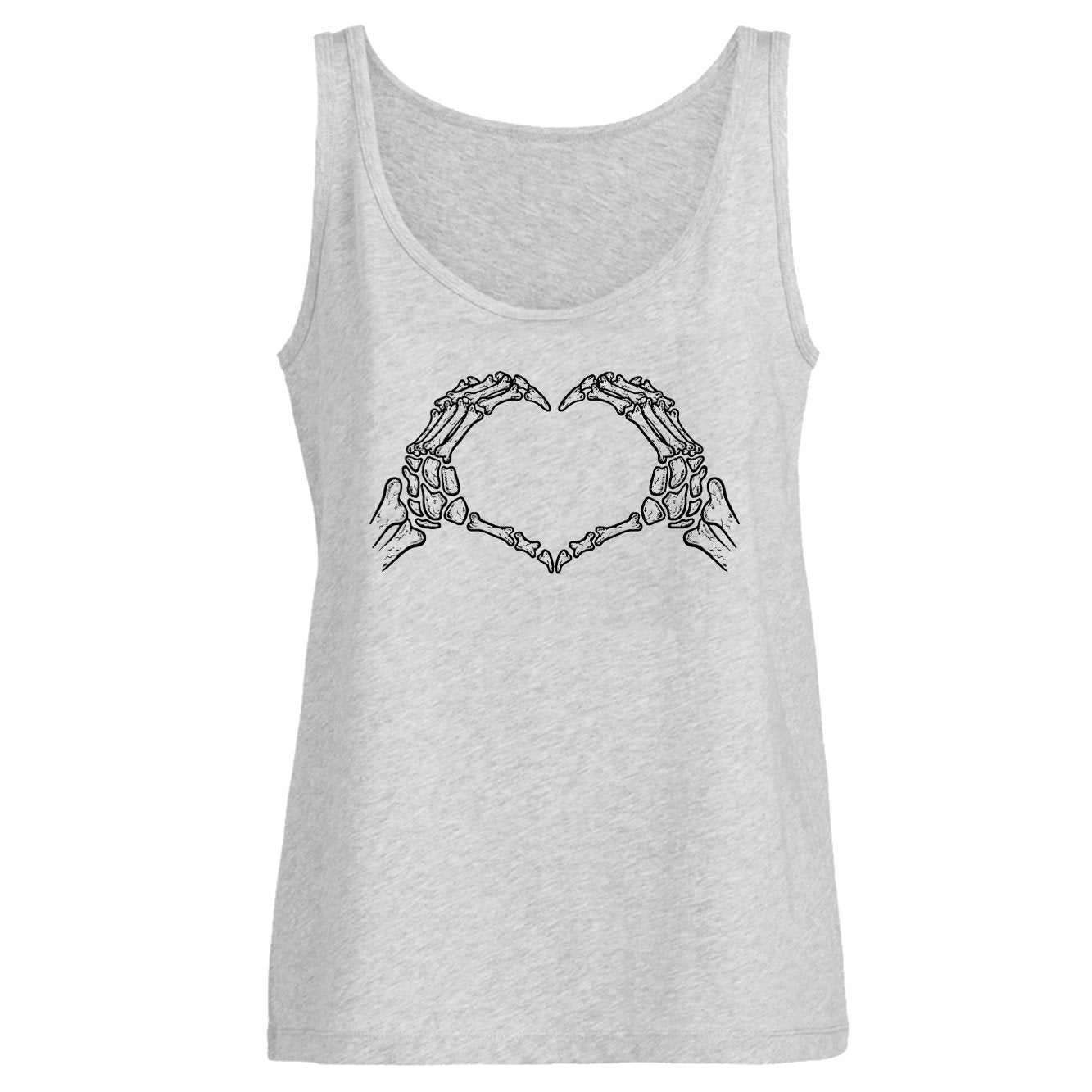 Débardeur Femme Coeur mains squelette