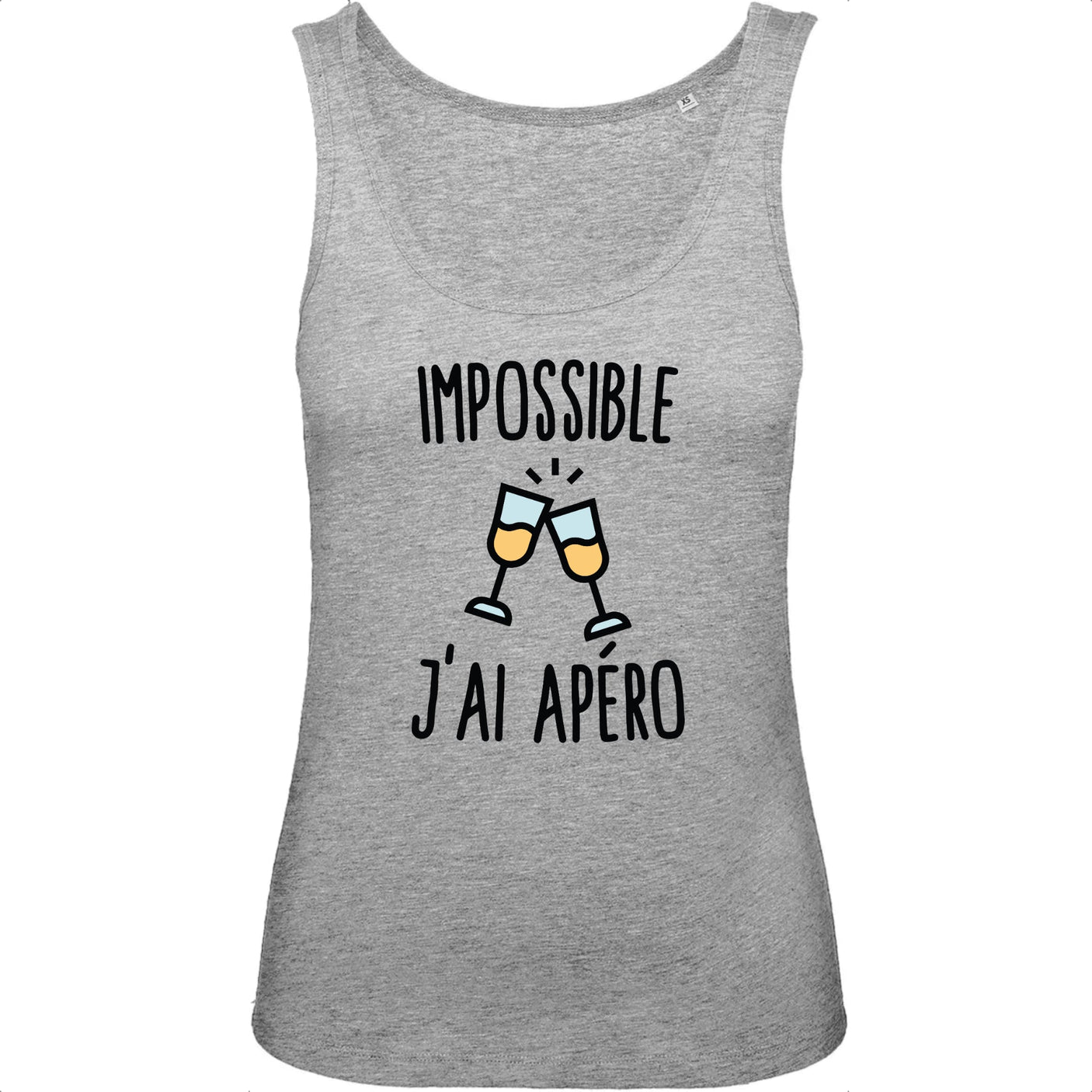 Débardeur Femme Impossible j'ai apéro