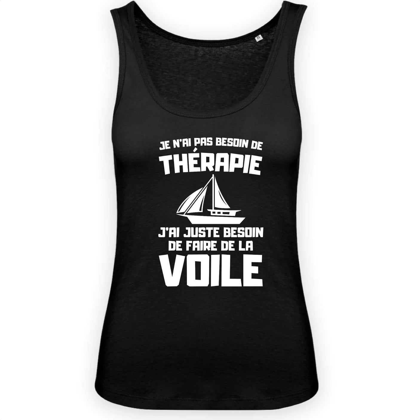 Débardeur Femme Je n'ai pas besoin de thérapie juste de voile