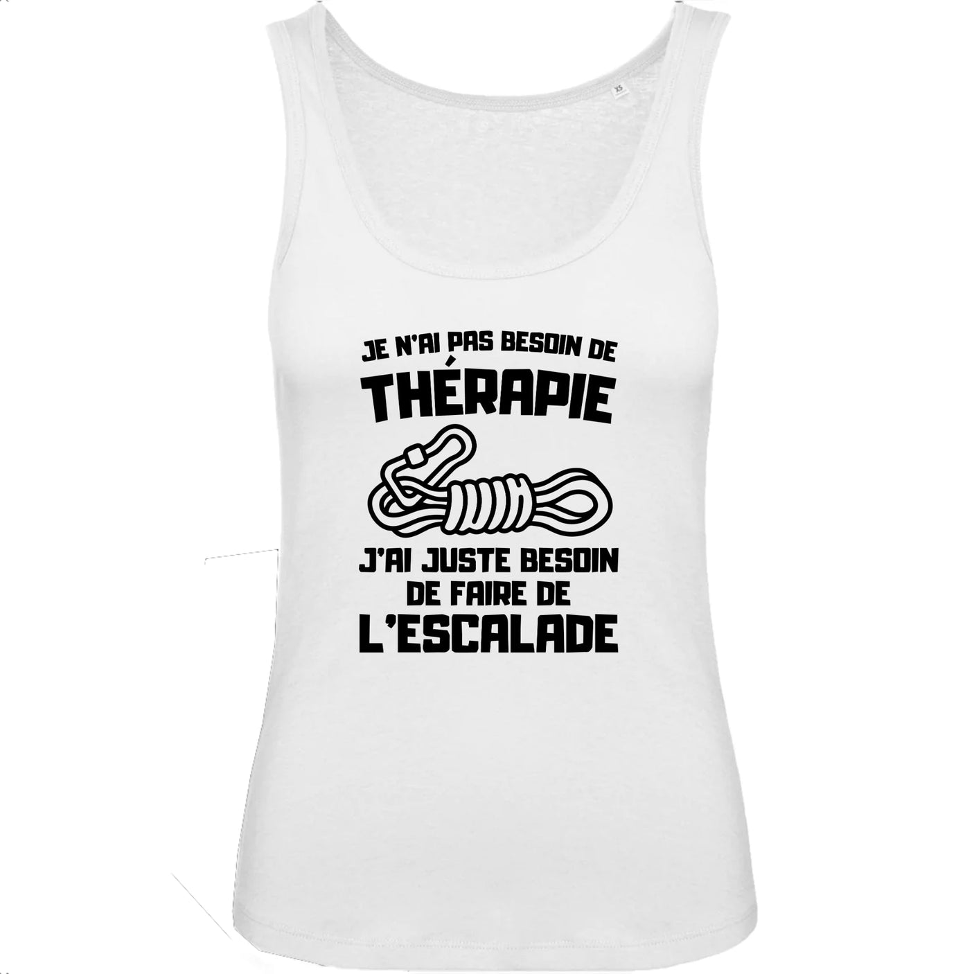 Débardeur Femme Je n'ai pas besoin de thérapie juste d'escalade