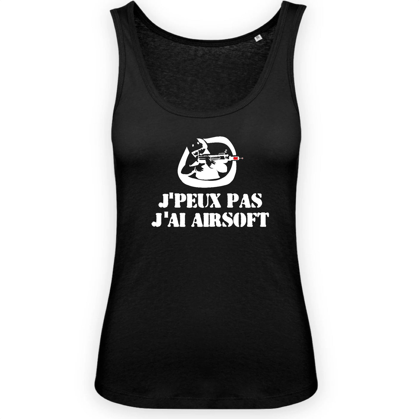 Débardeur Femme J'peux pas j'ai airsoft