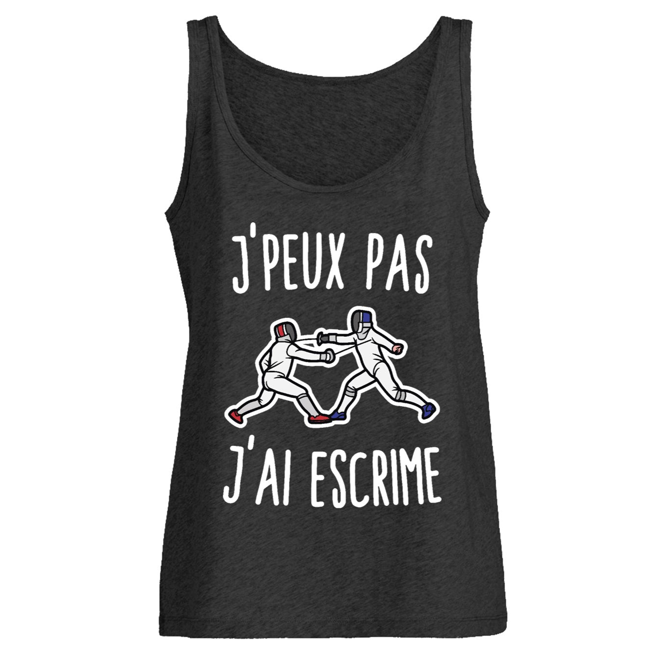 Débardeur Femme J'peux pas j'ai escrime