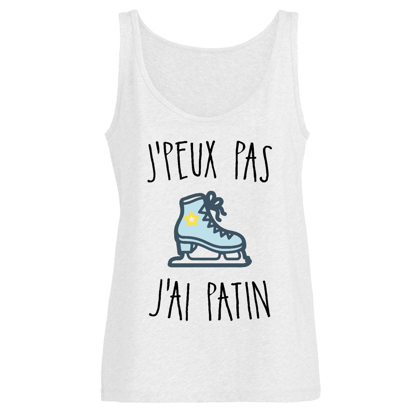 Débardeur Femme J'peux pas j'ai patin