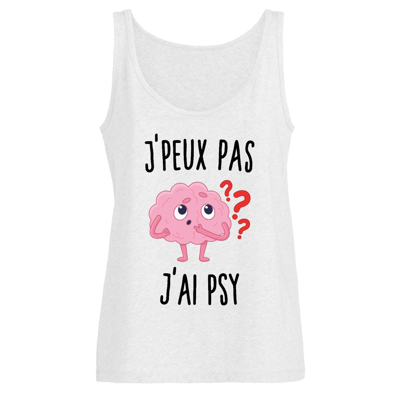 Débardeur Femme J'peux pas j'ai psy