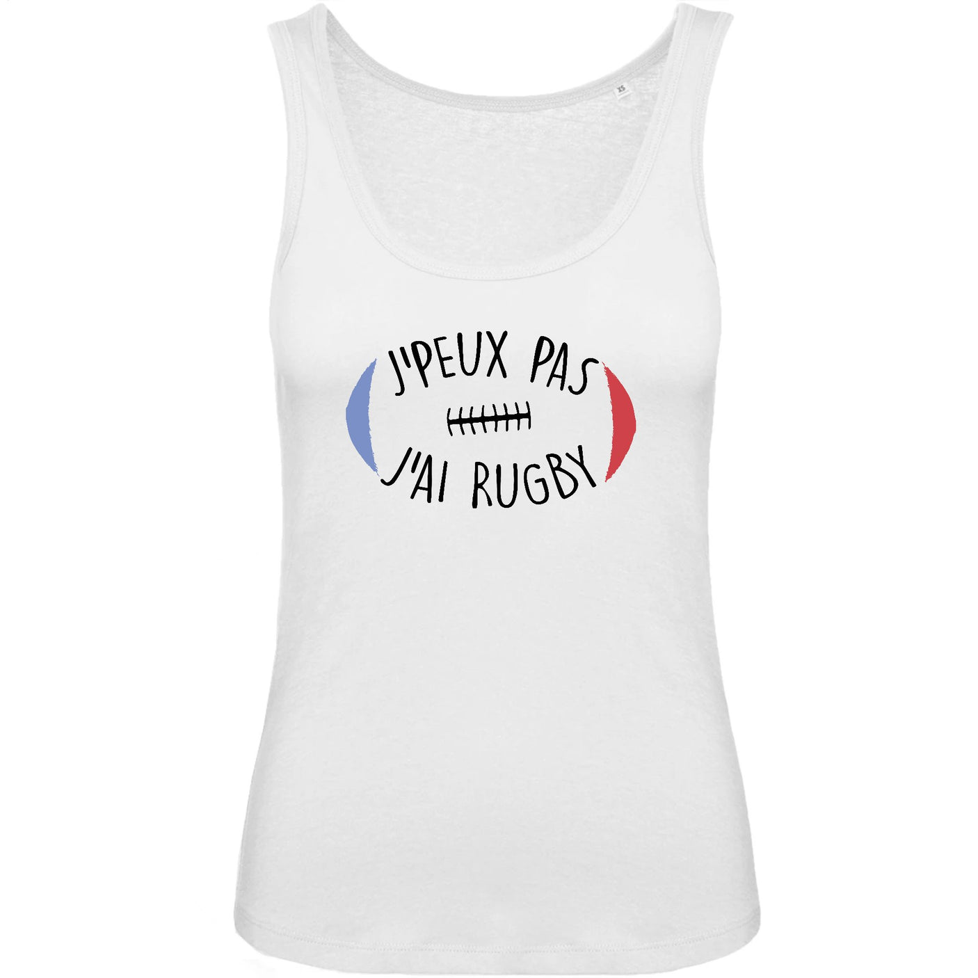 Débardeur Femme J'peux pas j'ai rugby