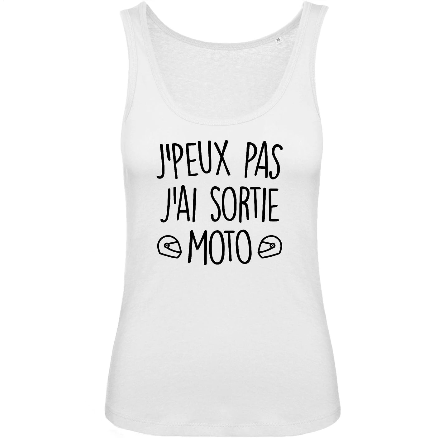 Débardeur Femme J'peux pas j'ai sortie moto