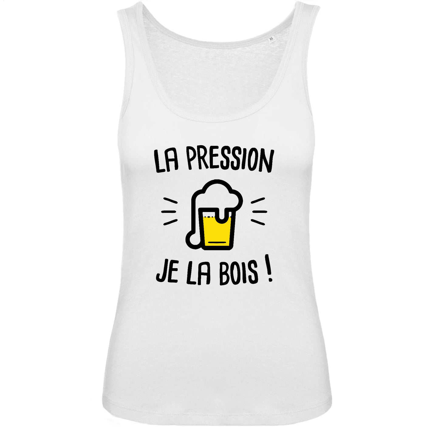 Débardeur Femme La pression je la bois