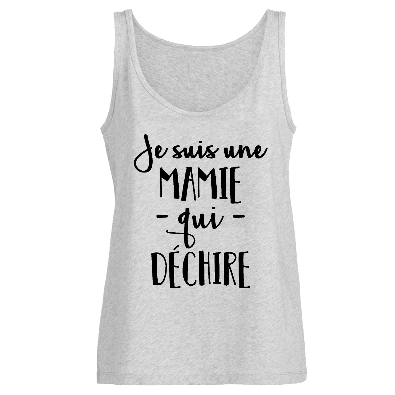 Débardeur Femme Mamie qui déchire