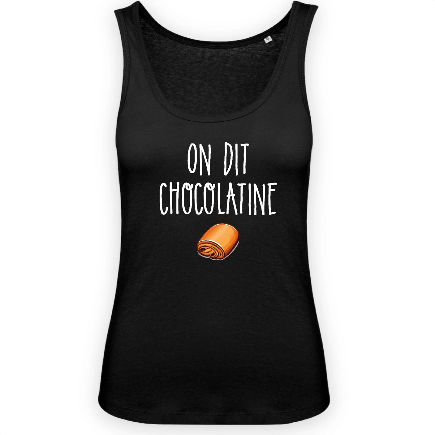Débardeur Femme On dit chocolatine
